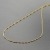 trendor Goldkette für Damen 333 Gold (8 Karat) Singapur-Muster 1,0 mm elegante goldene Halskette, wunderschöne Geschenkidee, Kette aus Echtgold 72450 45 cm - 2