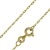 trendor Halskette für Frauen Gold 333 (8 Karat) Flachanker 1,1 mm 73815-45 45 cm - 1