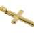 trendor Kreuz für Kinder 18 mm Gold 333/8 Karat mit vergoldeter Kette für Jungen und Mädchen, Halskette mit Kreuz-Anhänger, Geschenkidee 75421-40 40 cm - 4