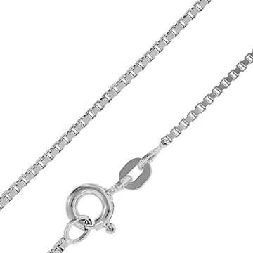 trendor Kreuz mit Kinder-Halskette Silber 925 Kinder Halskette Silber, Halskette für Mädchen und Jungen, Silberkette mit Kreuz, Kreuzkette Silber Kids 79602 - 4