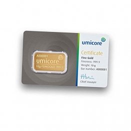 Umicore 10g Gramm Goldbarren 999.9 - 1