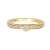 DIAMORE Ring Damen Verlobung mit Diamant (0.085 ct.) Blume in 585 Gelbgold - 4