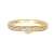 DIAMORE Ring Damen Verlobung mit Diamant (0.085 ct.) Blume in 585 Gelbgold - 4