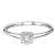 Miore Ring Damen Diamant Verlobungsring Weißgold 9 Karat / 375 Gold Diamanten Brillanten 0.13 Ct, Schmuck - 4