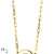 Miore Schmuck Damen 0.01 Ct Diamant Halskette mit Kettenanhänger Herz mit Diamant Brillant Kette aus Gelbgold 18 Karat / 750 Gold - 2