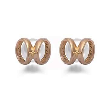 Original McPearl Diamant Akoya Perlen Ohrringe. Top Qualität aus Deutschland. - 3