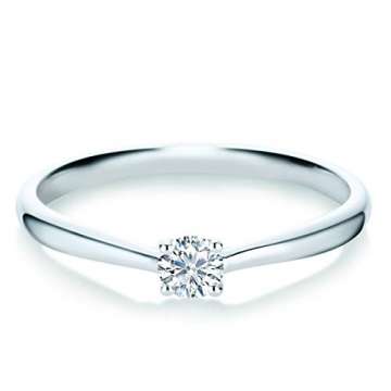 Ring Weißgold Diamant weiß - 1