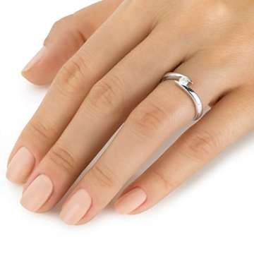 Ring Weißgold Diamant weiß - 2
