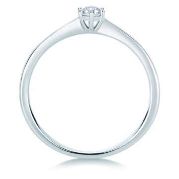 Ring Weißgold Diamant weiß - 3