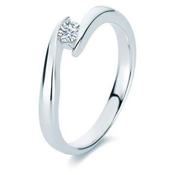 Ring Weißgold Diamant weiß - 3