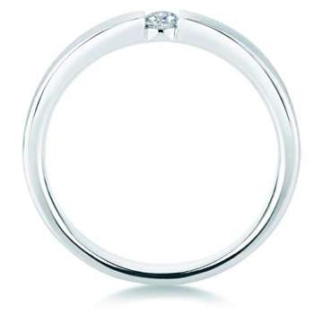 Ring Weißgold Diamant weiß - 4