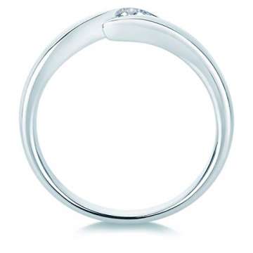 Ring Weißgold Diamant weiß - 4
