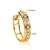 Orovi Damen Diamant Gold Creolen Ohrringe Gelbgold 9 Karat (375) Ohr-Schmuck Brillianten 0.06ct - 3