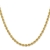 14 Karat / 585 Gold Kordelkette Gelbgold Breite 4.40 mm (Rope kette) Unisex Goldkette (70) - 2