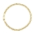 14 Karat 585 Gold Tigeraugen Pfauenauge Unisex Gelbgold Kette - Breite 3.50 mm (45) - 3