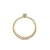 750 Goldring Smaragd (sehr hochwertig!) + inkl. Luxusetui + - Goldringe Smaragd Ringe (Gelbgold 750) - Concinnity Amoonic Größe 54 (17.2) AM161 GG750SMFA54 - 3