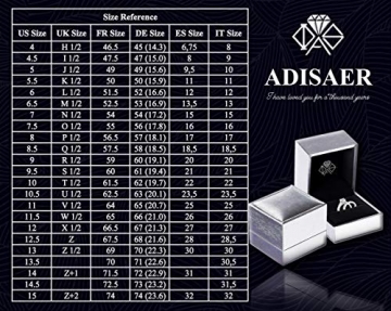 Adisaer Goldring Herren Echtgold 18 Karat Gelbgold Trauring Damen Böhmen Hohle 0.18ct Smaragd Rundschliff Au 750 Gr. 65 (20.7) - 5