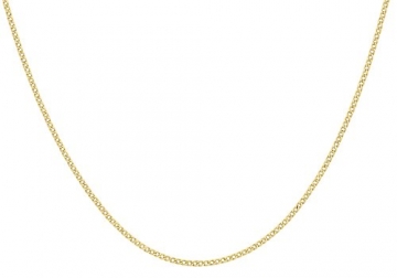 Carissima Gold Damen Hollow Panzerkette 9k(375) Gelbgold 2.2mm 41cm/16zoll - 2