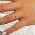 Diamant Verlobungsring Weißgold Weissgold 750 Gold (18 Karat) Mit Brillant 0,20ct. Gr.48 Heiratsantrag Antrag Diamantring Damenring Weißgoldring Gaura V0011018 - 2