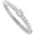 Diamant Verlobungsring Weißgold Weissgold 750 Gold (18 Karat) Mit Brillant 0,20ct. Gr.48 Heiratsantrag Antrag Diamantring Damenring Weißgoldring Gaura V0011018 - 1