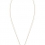 DIAMORE Halskette Damen mit Anhänger Elegant mit Diamant (0.15 ct.) in in 585 Gelbgold 45 - 3