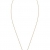DIAMORE Halskette Damen mit Anhänger Elegant mit Diamant (0.15 ct.) in in 585 Gelbgold 45 - 3