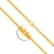 Goldkette, Ankerkette diamantiert Gelbgold 585/14 K, Länge 50 cm, Breite 3 mm, Gewicht ca. 23.6 g, NEU - 2