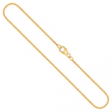 Goldkette, Ankerkette rund Gelbgold 750/18 K, Länge 80 cm, Breite 1.5 mm, Gewicht ca. 6,4 g, NEU - 1