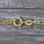 Goldkette, Figarokette diamantiert Gelbgold 585/14 K, Länge 60 cm, Breite 2.2 mm, Gewicht ca. 6.6 g, NEU - 4