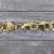 Goldkette, Figarokette hohl Gelbgold 750 / 18K, Länge 45 cm, Breite 5.7 mm, Gewicht ca. 13.2 g, NEU - 4