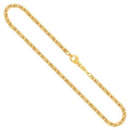 Goldkette, Königskette Gelbgold 585/14 K, Länge 55 cm, Breite 2.8 mm, Gewicht ca. 32 g, NEU - 1