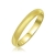 Goldring 750 Gold Massiv Gelbgold 18K Ohne Stein Bandring Damenring Gr 48 70 3mm 69 (22,0 mm Ø) - 1