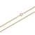 NKlaus 36cm Venezia Goldkette 0,7mm 585 Gelbgold 14 Karat Venezianerkette 1,45g Kette 9347 - 2