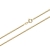 NKlaus 40cm Venezia Goldkette 0,8mm 585 Gelbgold 14 Karat Venezianerkette 1,95g Kette 9357 - 2