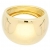 Ring Gelbgold 585 Gold (14 Karat) Schlicht Gr. 58 Damenring Breit 14mm Goldring 3,25gr Wilshere R-06062-G401-W58 - 3