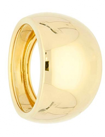 Ring Gelbgold 585 Gold (14 Karat) Schlicht Gr. 58 Damenring Breit 14mm Goldring 3,25gr Wilshere R-06062-G401-W58 - 4