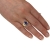 Safir Ring, hochwertige Goldschmiedearbeit aus Deutschland (Gelbgold 750), handgefertigt,Saphir Ring mit Expertise, Goldring, Damen Ring mit echtem Edelstein - 3