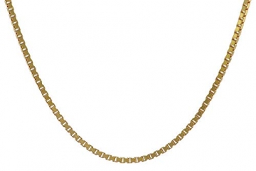 trendor Goldkette 333 Gold Venezianer Kette für Damen und Herren 0,9 mm Halskette aus Echtgold, schönes Geschenk 71750 50 cm - 3