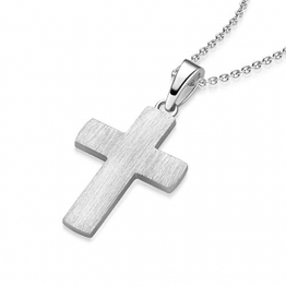 Goldmaid Damen-Kette mit Anhänger Kreuz 925 Sterlingsilber rhodiniert  Schmuck