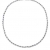 Kuzzoi Massive 925 Silber Königskette Herren Halskette, Dicke 4mm, Länge 50 cm, mit Schmuckbox, Herrenkette Silberkette ohne Anhänger - 0110970118_50 - 2
