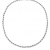 Kuzzoi Massive 925 Silber Königskette Herren Halskette, Dicke 4mm, Länge 50 cm, mit Schmuckbox, Herrenkette Silberkette ohne Anhänger - 0110970118_50 - 2