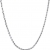 Kuzzoi Massive 925 Silber Königskette Herren Halskette, Dicke 4mm, Länge 50 cm, mit Schmuckbox, Herrenkette Silberkette ohne Anhänger - 0110970118_50 - 3