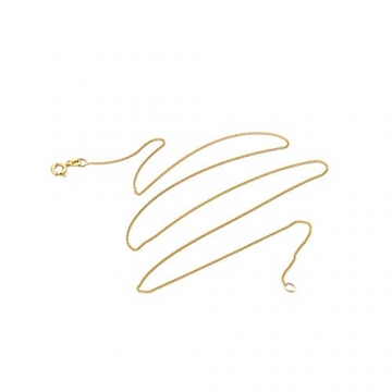 Miore Panzer Halskette komplett aus 14 Karat / 585 Gelbgold, Länge 45 cm - 4