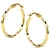 Orovi Damen Ohrringe Gelbgold Creolen 14 Karat (585) Gold - 1