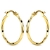 Orovi Damen Ohrringe Gelbgold Creolen 14 Karat (585) Gold - 3