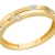 Ardeo Aurum Damenring aus 333 Gold Gelbgold mit Zirkonia im Brillant-Schliff Verlobungsring - 1