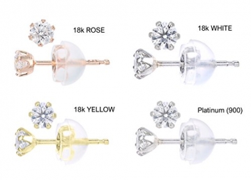 G&S Diamonds Damen - Gold 18 Karat (750) 18 Karat (750) Gelbgold Rund Diamant - 3