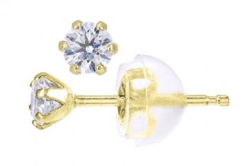 G&S Diamonds Damen - Gold 18 Karat (750) 18 Karat (750) Gelbgold Rund Diamant - 6