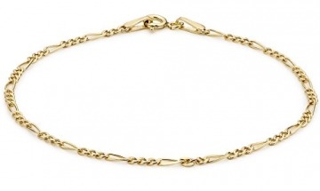 Carissima Gold Damen - Fußkettchen 375 Gold Rundschliff Diamant 1.25.0095 - 1