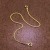 trendor Fußkette mit Herz Gold 333 / 8K modischer Fußschmuck für Damen, Kette aus Echtgold, Geschenkidee für Frauen, Goldschmuck, 51329 - 2